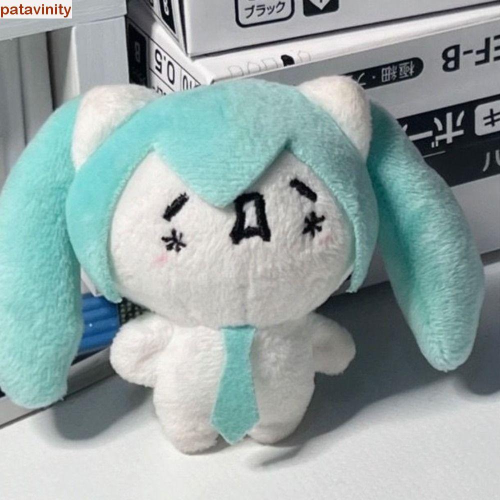 PATAVINITY Snow Miku Sang Trọng Móc Khóa, Sang Trọng Lông Tơ Bandai Hatsune Miku Doll, Kawaii Móc Kh