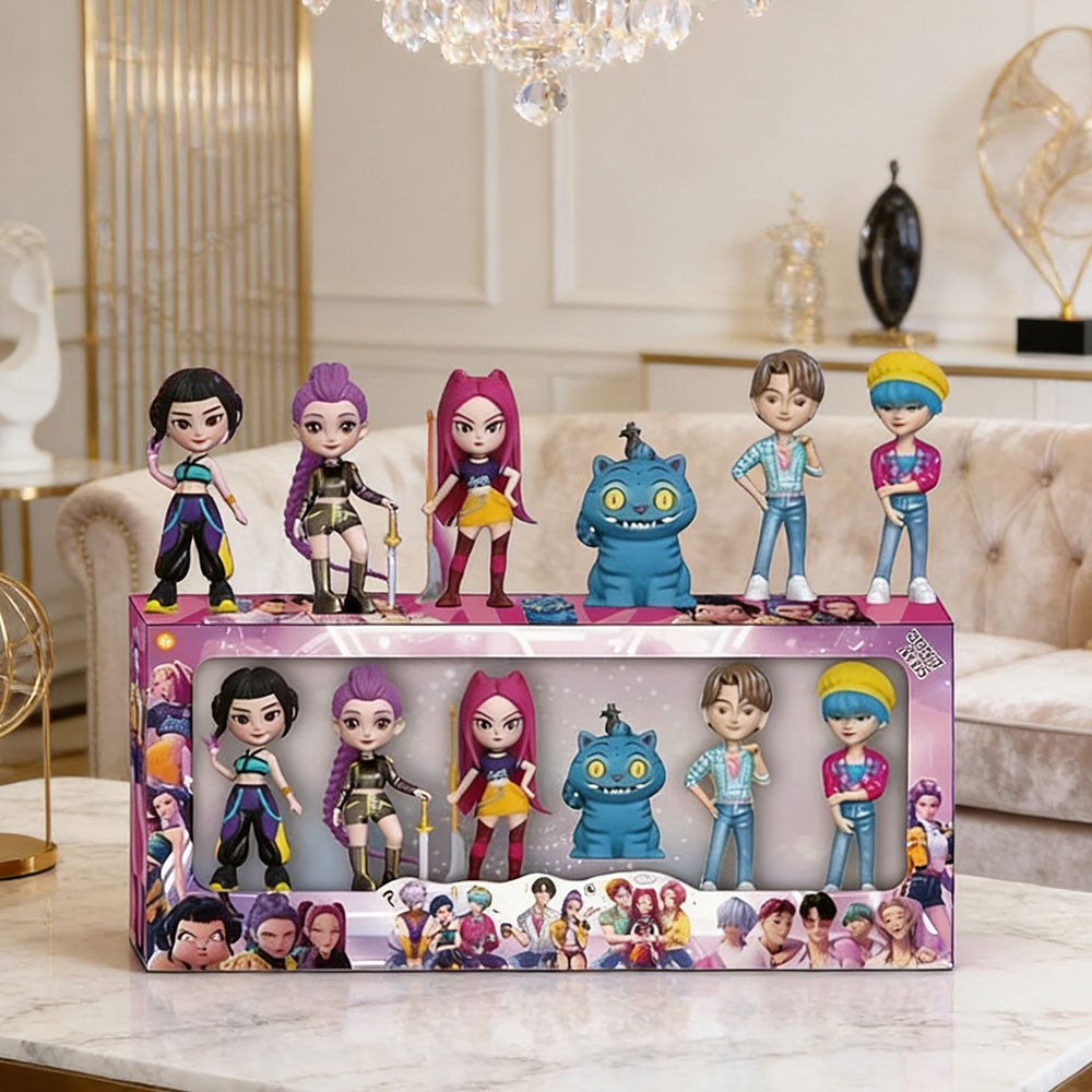 Demon Hunters Action Figure Toys 6pcs