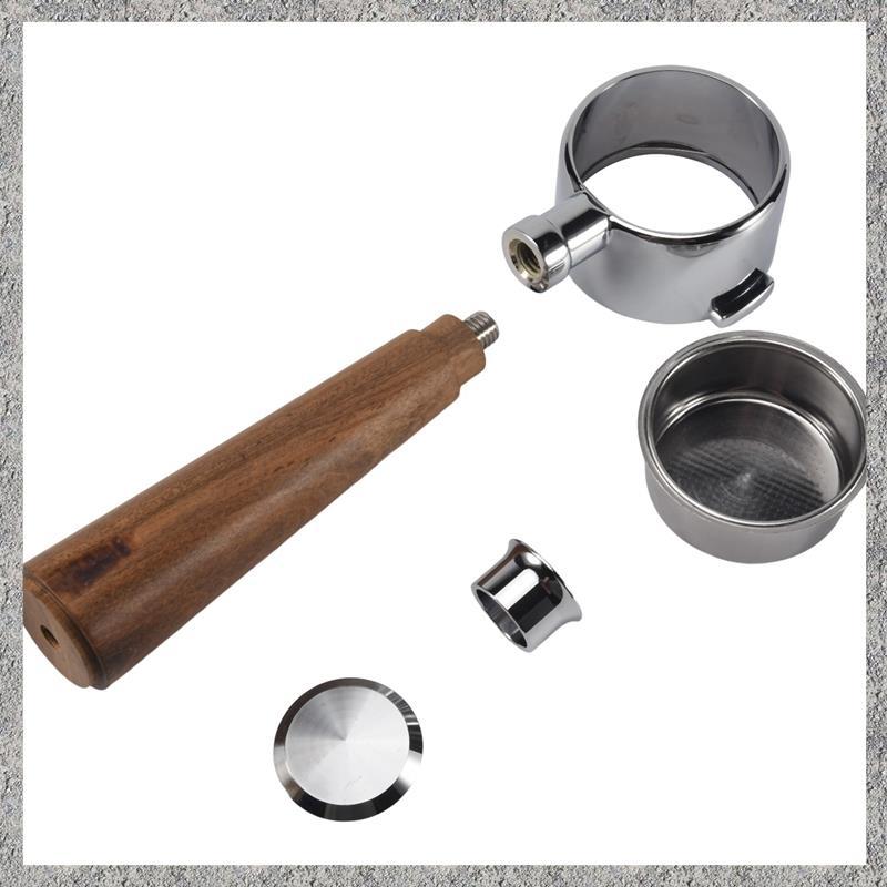 Bộ lọc Portafilter 51mm cho ECP3420 / EC155 / BCO430 / EC260, Bộ phận thay thế tay cầm 2 tai không đ