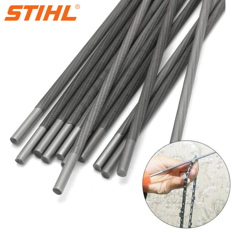 1 Cây Dũa Máy Cưa Xích STIHL 4.0mm, 4.8mm, 5.5mm, dũa cưa xích, dũa xích máy cưa Hàng chính hãng