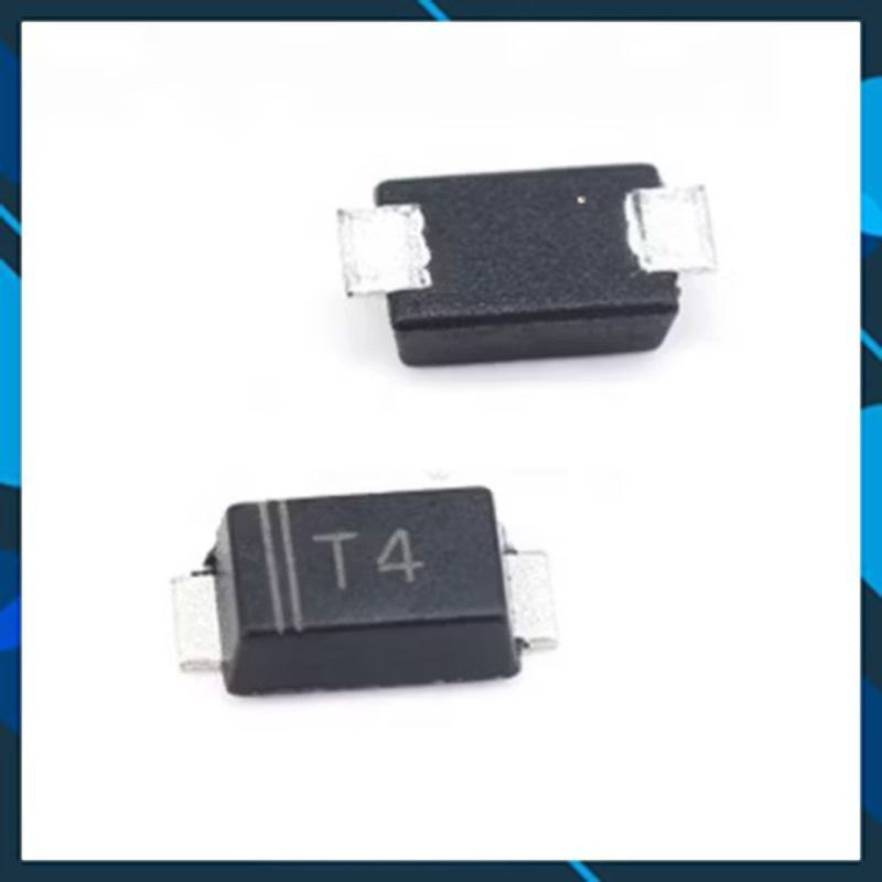 [ 100 con ]  Diode 1N4148 1N4148W T4 4148 SMD 75V 150mA SOD-123 ( ký hiệu T4 W1 )