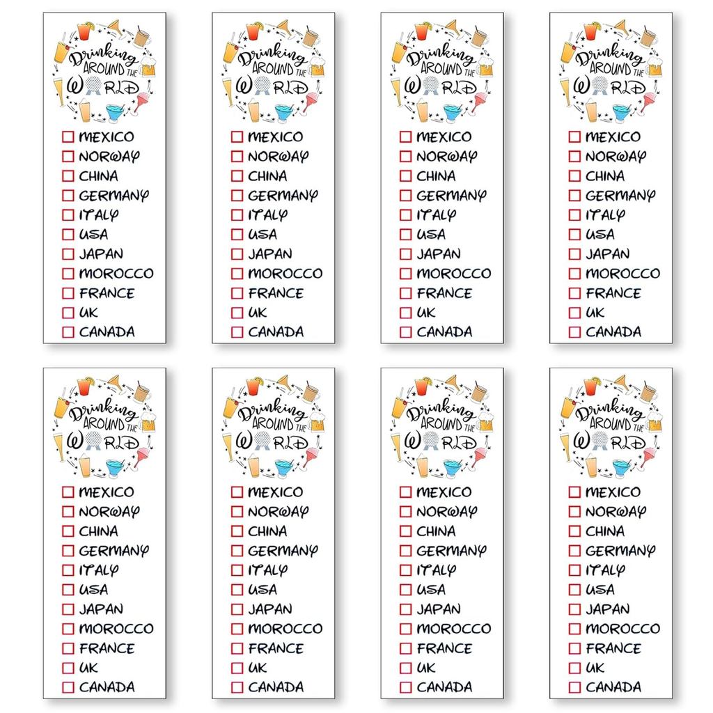 Hình xăm Epcot về văn hóa uống quanh thế giới - Bộ sưu tập 8 hình xăm phù hợp để kỷ niệm trải nghiệm