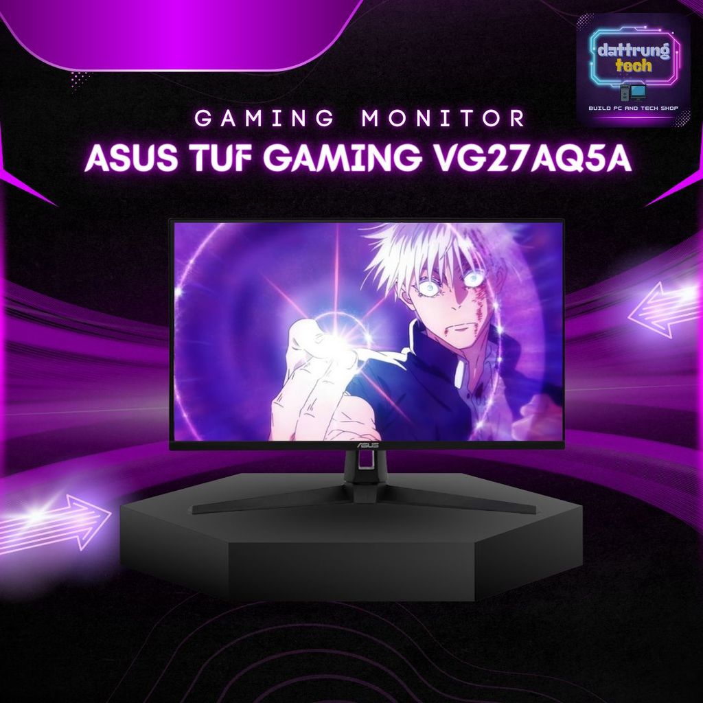 Màn Hình Gaming Asus TUF VG27AQ5A 27 inch IPS 2K 210Hz 1ms có loa chất lượng cao