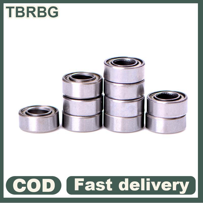 Rỗng 10 chiếc MR105ZZ L-1050 MR105 rãnh sâu bi 5x10x4 mm thu nhỏMR105ZZ Vòng bi ABEC-1 vô