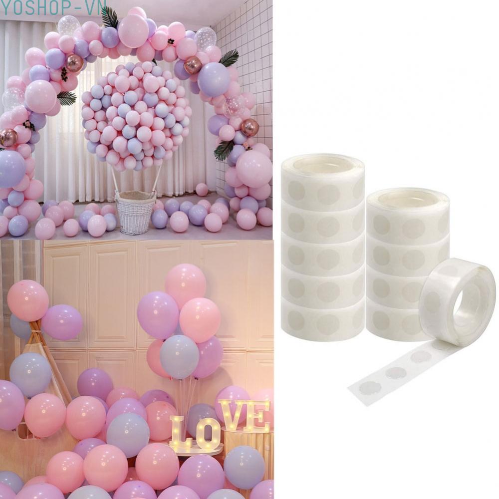 [Ysp]Replaceable Home Envelope Adhesive Tape Accessories Glue Round Transparent