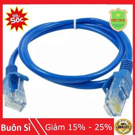 Dây Mạng Lan đúc sẵn 2 đầu 1m