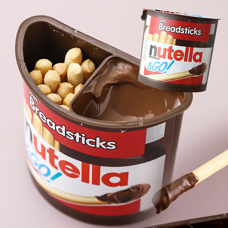 Feilieluo Sốt Sô Cô La Ngón Tay Bánh Quy Nutella Nutella Trẻ Em Nutella Hazelnut Kinder Ý Zero [Y]