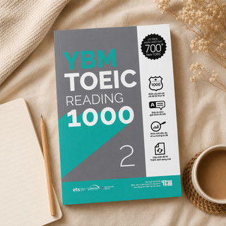 Sách - YBM Actual Toeic Tests RC 1000 - Vol 2 -  Kèm lời giải chi tiết (Gamma Books)