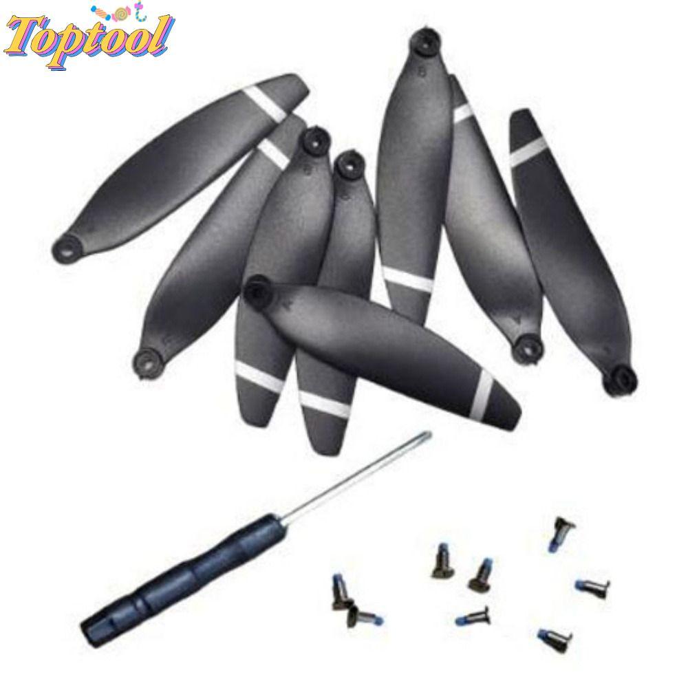 Quạt không người lái không chổi than TOPTOOL, Phụ tùng thay thế lưỡi đen bằng nhựa, Gió cánh quạt gấ