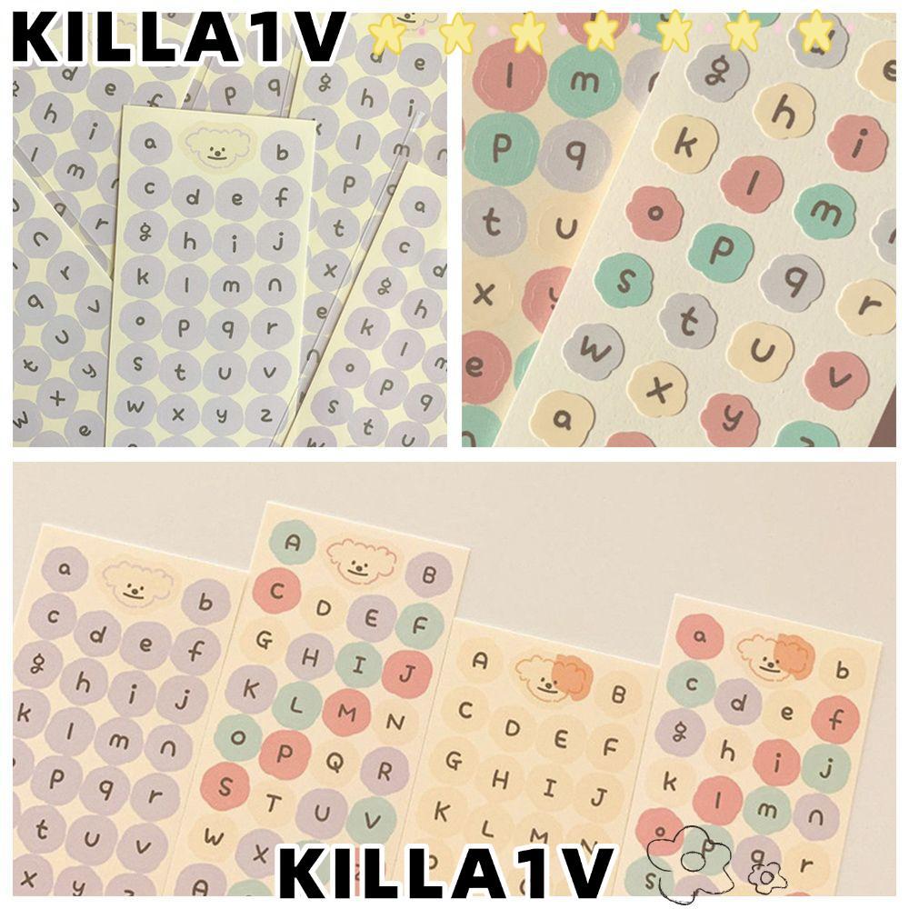 KILLA1V Giấy Dán Nhật Ký Ablum DIY Thêu Sò Coloful Tự Dính