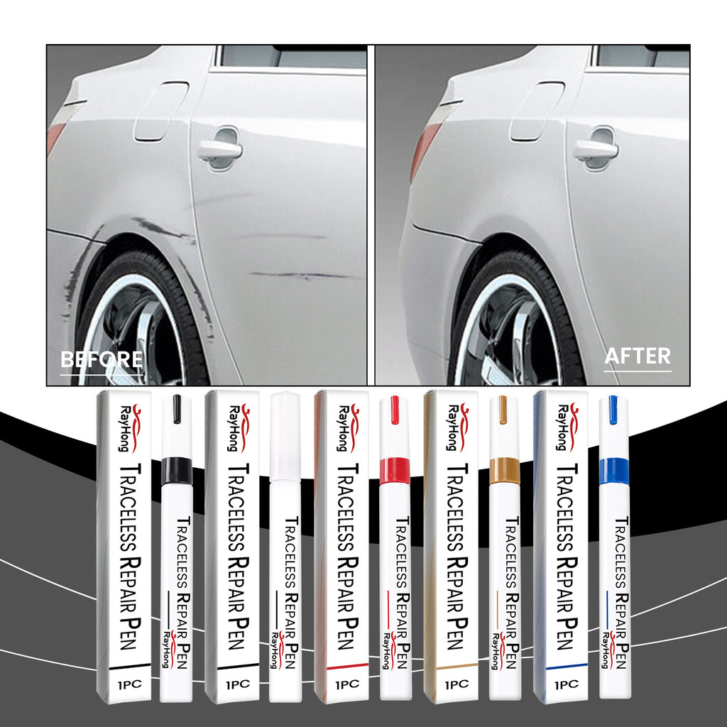 Rayhong Xe Touch-Up Paint Pen Xe Touch-Up Paint Scratch Scratch Repair Tân trang Màu xe Touch-Up Pai