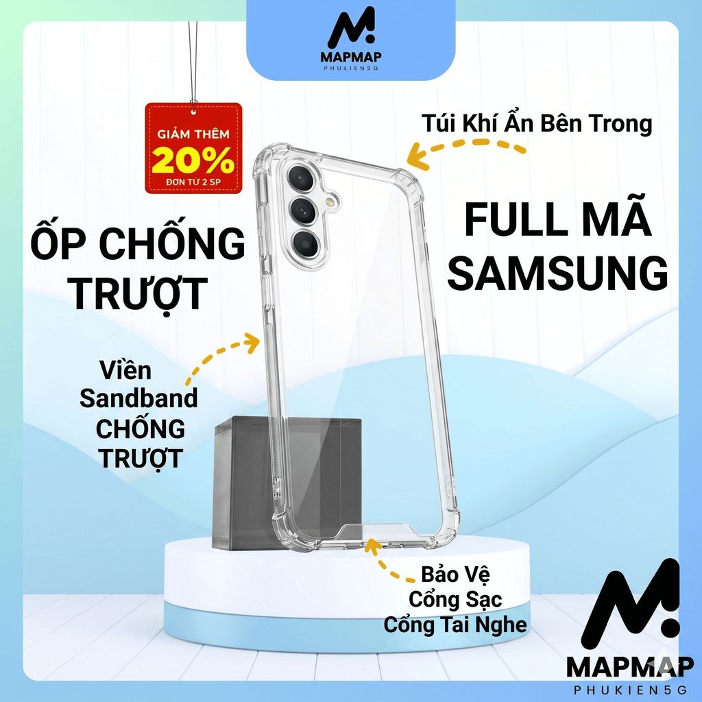 Ốp lưng chống trượt Samsung A17 A07 A56 A36 S25 A06 A16 S24 A15 A12 A05 A23 A14 A13 A51 A26 A11 A50 