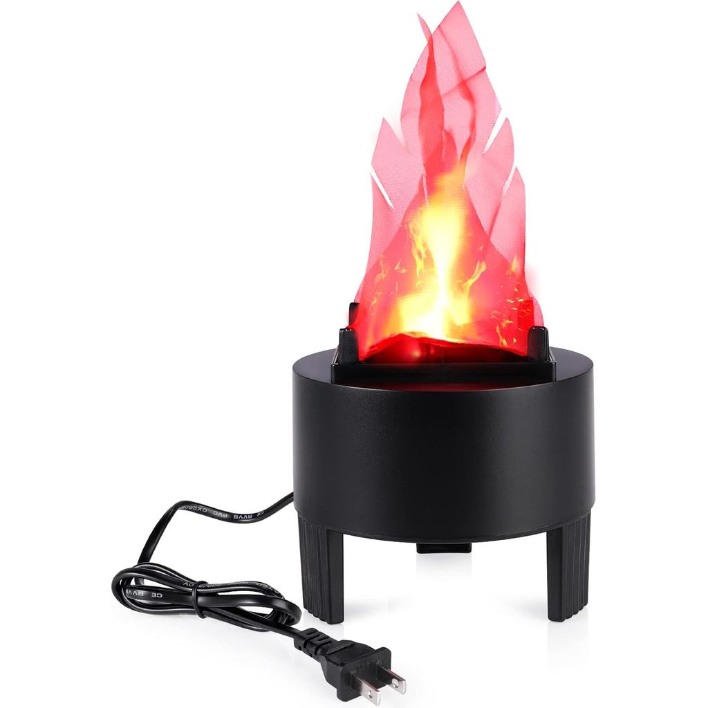 TOPCHANCES 3D LED Fake Fire Flame110v Hiệu ứng Trang trí lửa trại giả, Đèn hiệu ứng ngọn lửa nhân tạ