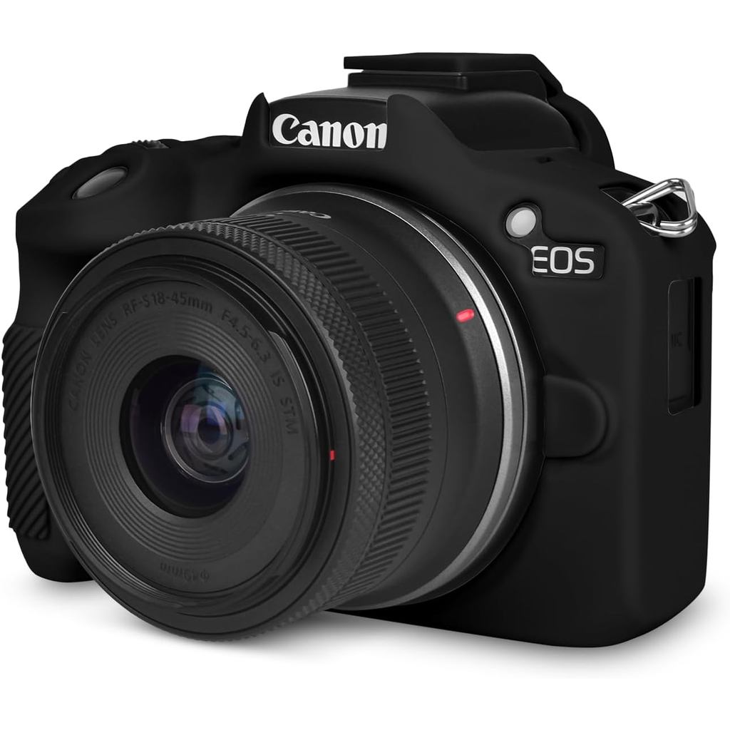 Ốp lưng Rieibi EOSR50 EOS R50, Ốp bảo vệ silicon mềm cho máy ảnh Canon EOS R50 EOSR50 Vlogging, Vỏ m