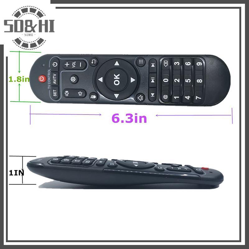 [SD & HI] Thay thế điều khiển từ xa cho Bộ điều khiển X96 MAX X98 PRO X92 Hộp TV Android (vn)