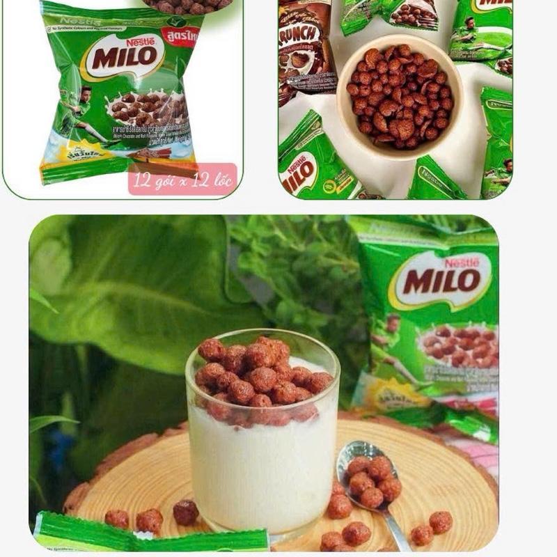 BIM BIM MILO – LỐC 12 GÓI – SNACK ĂN VẶT SOCOLA MILO