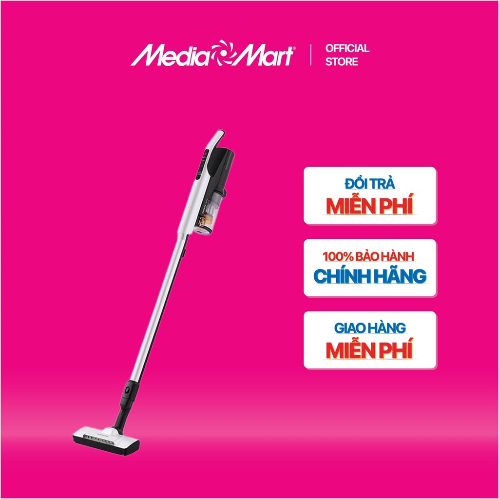 [MediaMart ONLINE-Ship 0đ] Máy hút bụi cầm tay Hitachi PV-XL1K 24CV PWH- Thailand