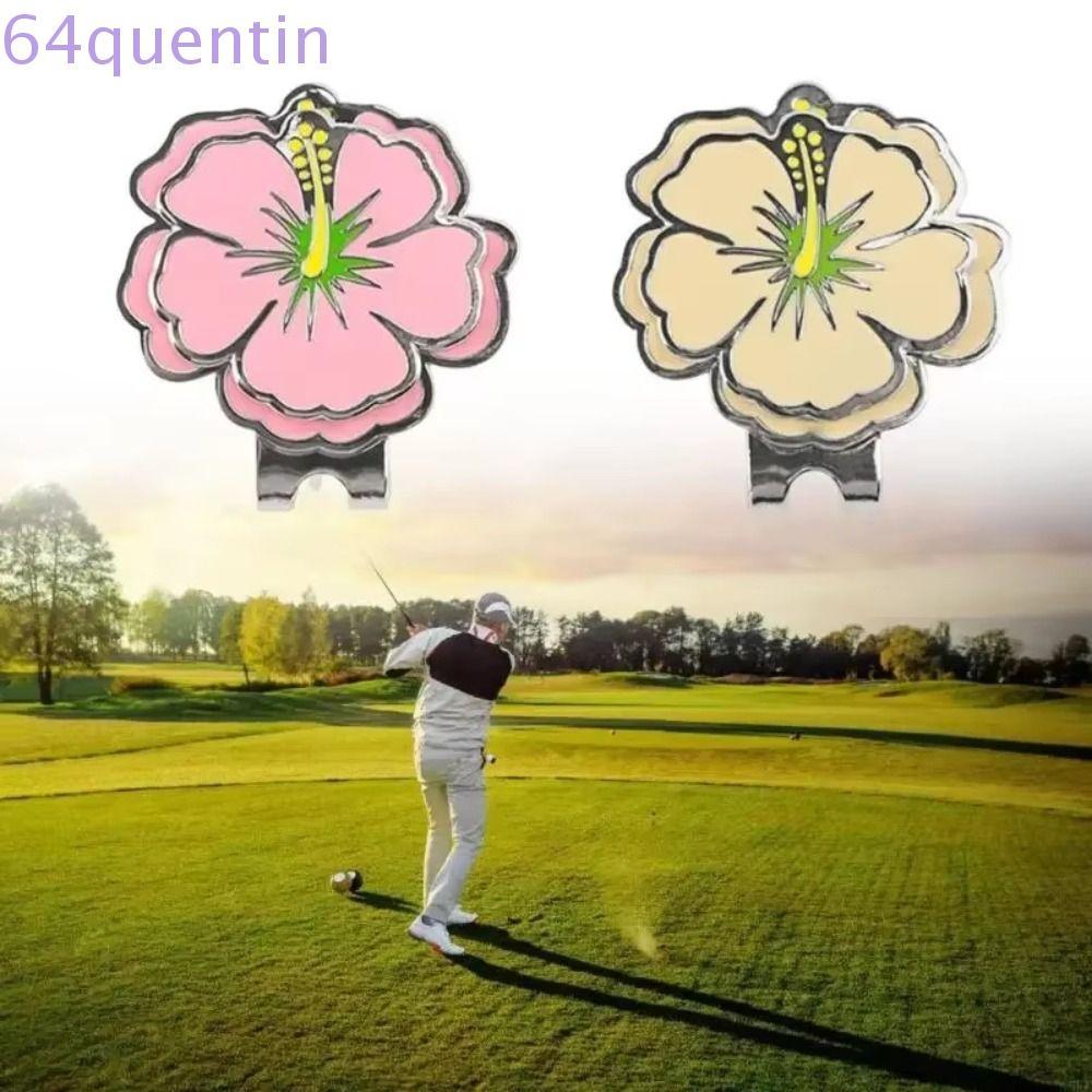 QUENTIN Golf Cap Clip, Từ Tính Bền Kim Loại Bóng Golf Mark, Thể Thao Cap Vị Trí Bóng Hai Phong Cách 