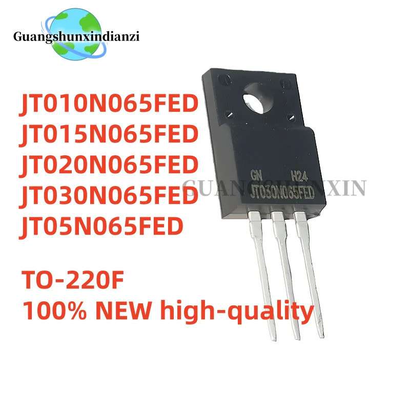 5 CÁI JT010N065FED JT015N065FED JT020N065FED JT030N065FED JT05N065FED TO-220F Hiệu Ứng Trường Transi