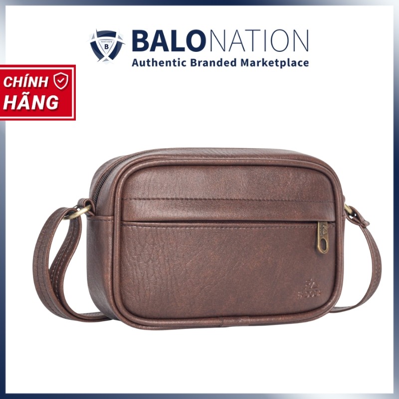 [CHÍNH HÃNG] Túi đeo chéo da unisex FADODA FN09 vintage, cao cấp, gọn nhẹ, chống thấm nước, không bo