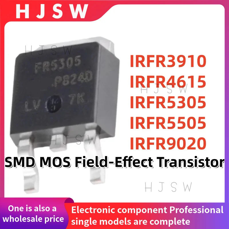 5 Chiếc IRFR3910 IRFR4615 IRFR5305 IRFR5505 IRFR9020 FR3910 FR4615 FR5305 FR5505 TRPBF TO-252 Hiệu Ứ