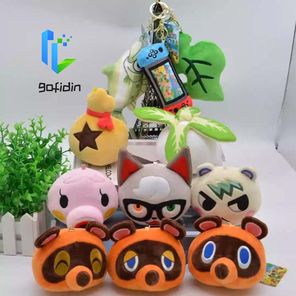 Móc khóa GOFIDIN Animal Crossing, Marshall Fauna Lá nhỏ Sang trọng Animal Crossing, Túi đi học Trò c