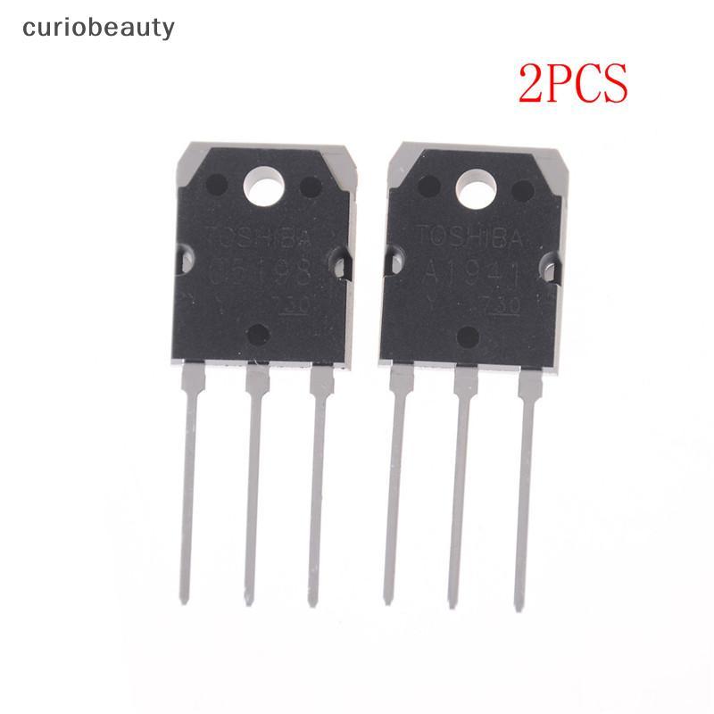 [CURUI] 1 đôi (2 chiếc) 2SA1941 & 2SC5198 TOSHIBA Transistor A1941 & C5198 {curiobeauty}