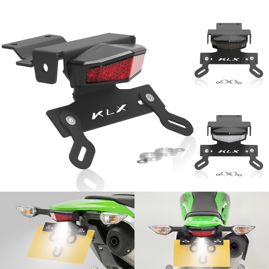 Dành Cho KAWASAKI KLX230 KLX230S KLX230R KLX230SM KLX230SE Fender Eliminator LED Đuôi Đèn Tín Hiệu B