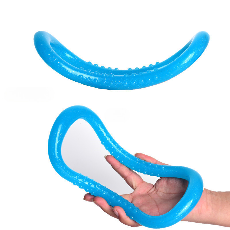 Massage Point Crystal Yoga Ring để tập thể dục, Fascia co giãn, thư giãn, mở lưng và vai Vòng tập yo