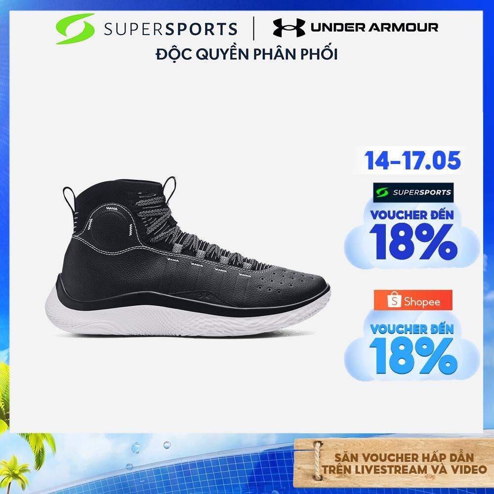 Giày Bóng Rổ Unisex Under Armour Curry 4 Flotro - Đen - 3024861-001