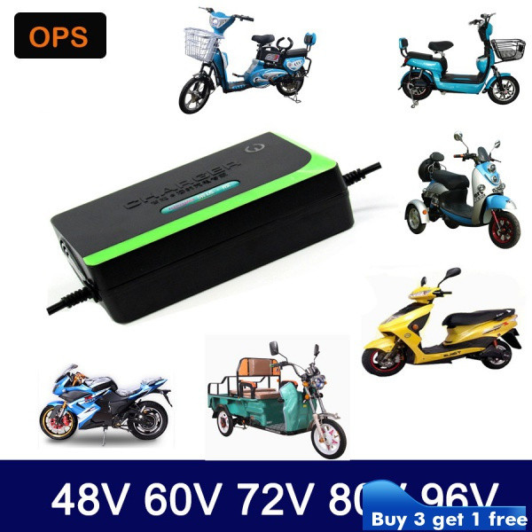 Sạc Pin Axit Chì 72V 50AH Cho Xe Đạp Điện E Bicyle Xe Tay Ga Xe Ba Bánh ASDK