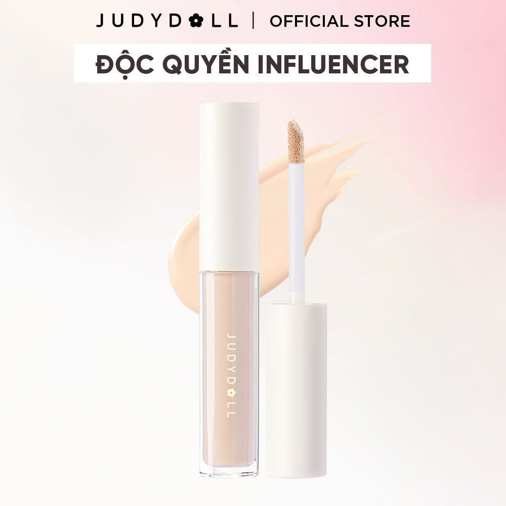 [INFLUENCER] Kem Che Khuyết Điểm JUDYDOLL Traceless Cloud-Touch Concealer Không Cakey Tệp Da Lâu Trô