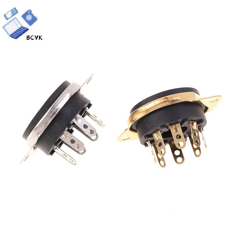 [BCVK] Giá đỡ khung gầm 8pin Bakelite Tube Soet Base cho 6550B 6CA7 EL34 6L6 KT88 Vintage AMP DIY tố