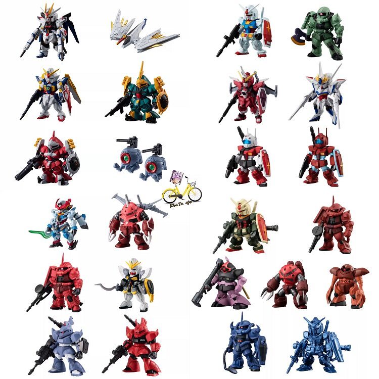 CONVERGE FW GUNDAM có sẵn#25 26 27 Justice Magic Cua Màu Thật Phù Hợp Với Gundam Hộp Trứng