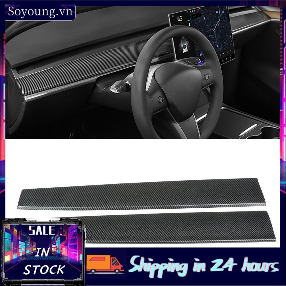 Soyoung Bọc Bảng Điều Khiển Soyoung Chống Trầy Xước Cho Xe (Sợi Carbon)
