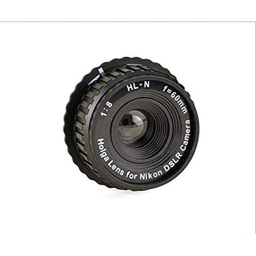 Ống kính Holga HL-N 60mm f / 8 cho máy ảnh DSLR Nikon màu đen