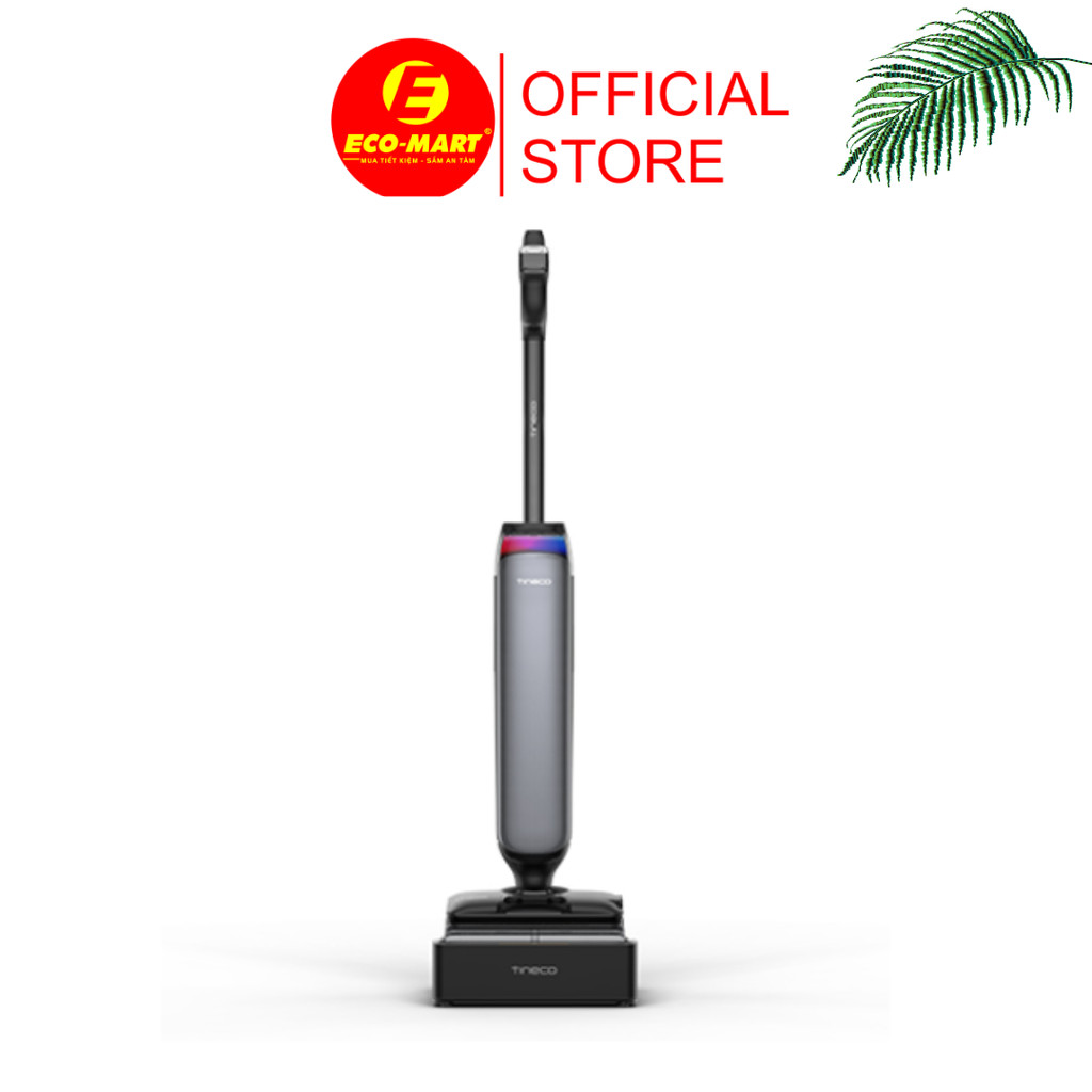 Máy hút bụi lau sàn khô ướt TINECO S9 STEAM PRO công suất 22.000Pa pin 6250mAh*7 wifi điện phân nước