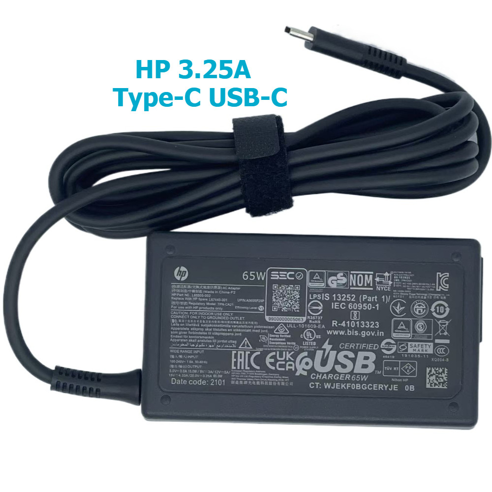 Sạc laptop HP 20V 3.25A 65W adapter Cho EliteBook 630 G9 X2 X360 1030G2