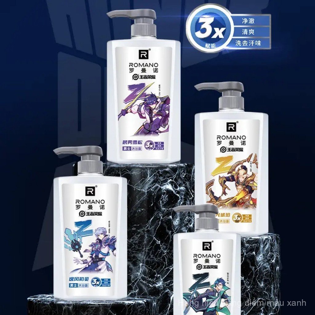 Sữa Tắm Nam Romano Youth Series 550g | Sữa Tắm Romano Young Series Cho Nam Làm Mới Kiểm Soát Dầu Dưỡ