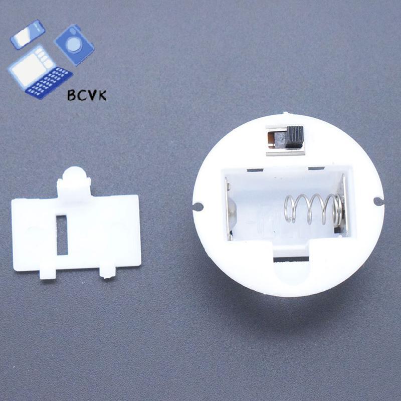 [BCVK] Hộp đựng pin có giá đỡ nắp công tắc cho bộ sắp xếp pin AG13 / LR44 tốt