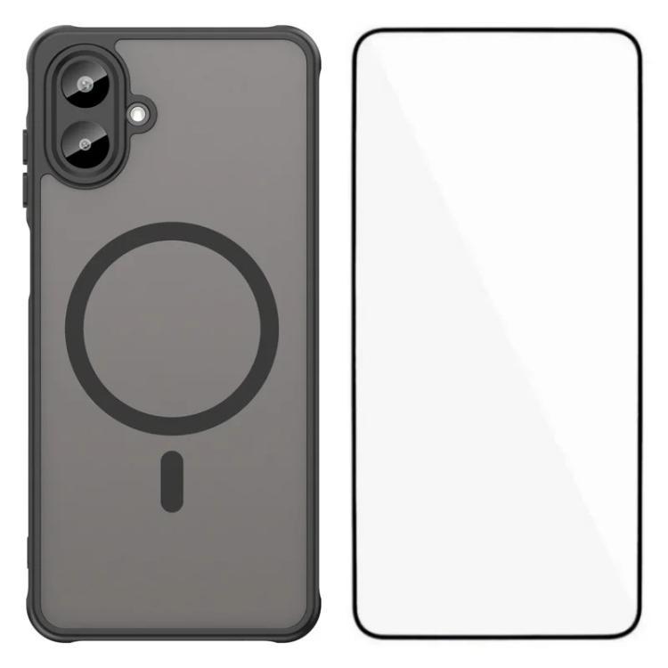 Để giao hàng WANLONFENG FD Series Vỏ điện thoại cảm ứng da có phim màn hình cho Samsung Galaxy A57 5