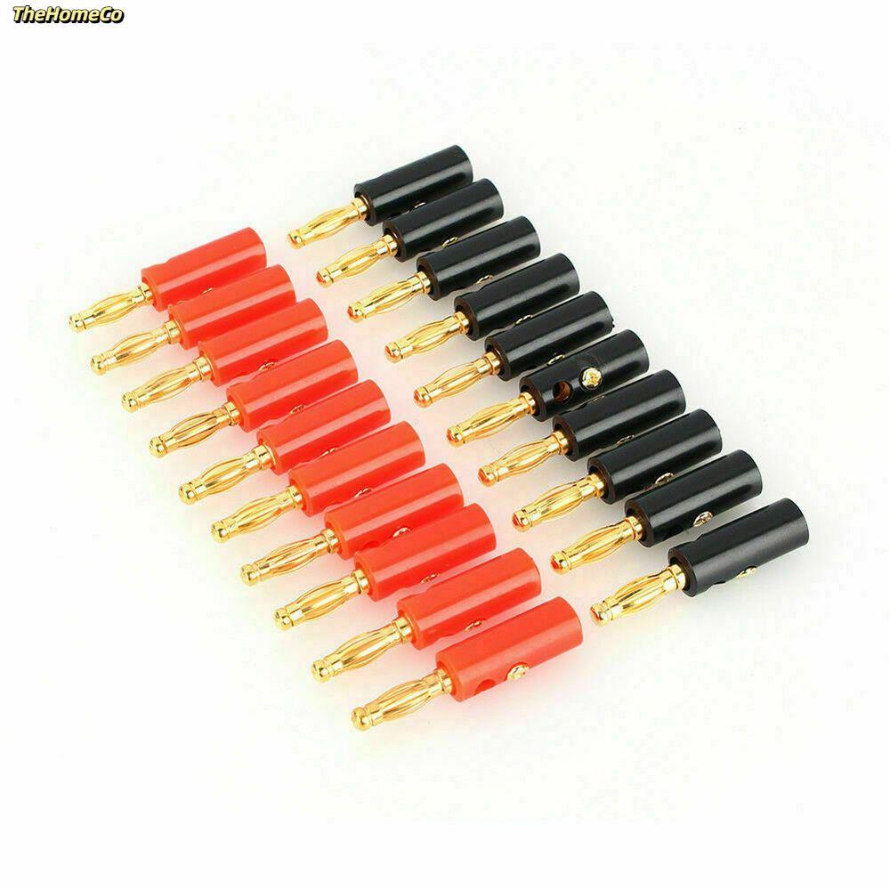 [Vận chuyển nhanh] THEHOMECO Banana Plug 4mm Phụ kiện loa Adapter Jack âm thanh