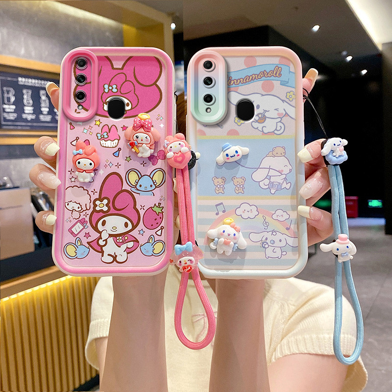 ốp lưng oppo a31 2020 Ốp điện thoại búp bê 3D dễ thương cho ốp lưng oppo a31 2020