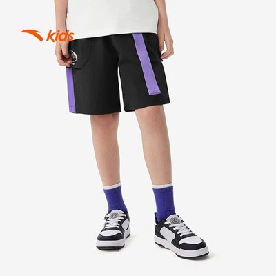 Quần short, quần lửng bé trai thời trang thể thao size 130-170 Anta Kids Wildplayer 3525B8503
