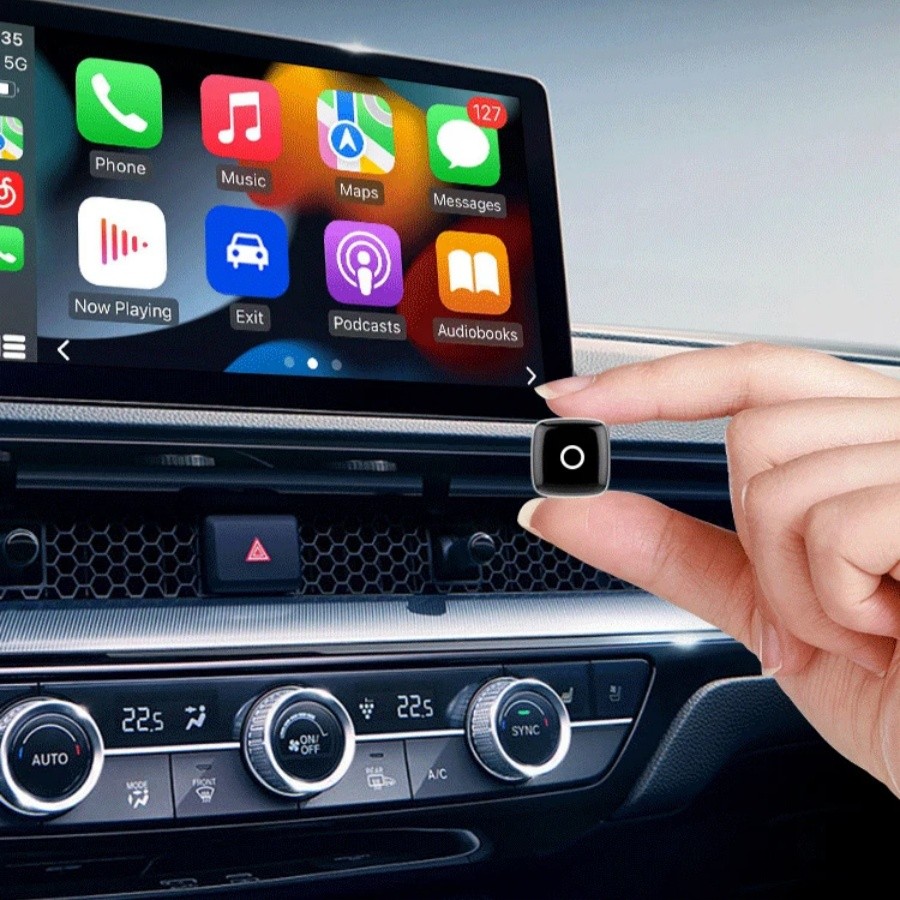 1 Hộp Carplay Không Dây Apple Android Hộp Kết Nối Xe Thông Minh Carplay Adapter
