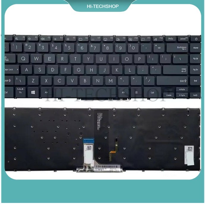 ⭐ ⭐ [Mới] Bàn Phím  Laptop Asus Zenbook 13 Ux325 Tốt Có Đèn