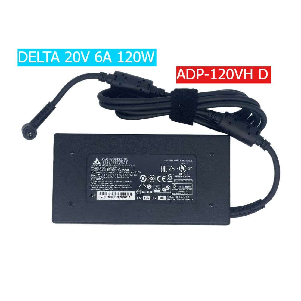 Bộ sạc nguồn MSI GF63 Thin 11UC 10SC 10UC MS-16R5 DELTA 20V 6A 120W ADP-120VH D