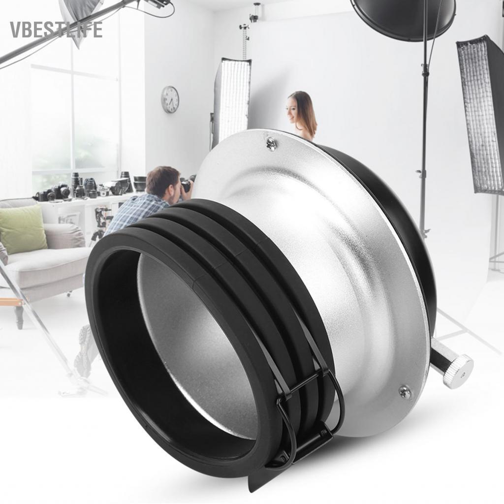 VBESTLIFE Mount Adaptor Bộ chuyển đổi hợp kim Bowen Flash Nhẫn Softbox Light cho