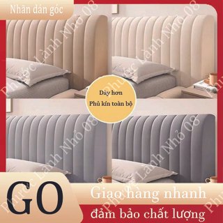  Bộ bọc đầu giường chống va chạm dày và mềm mại với tựa lưng mềm kích thước: 150 1.6 1.8 2 mét 