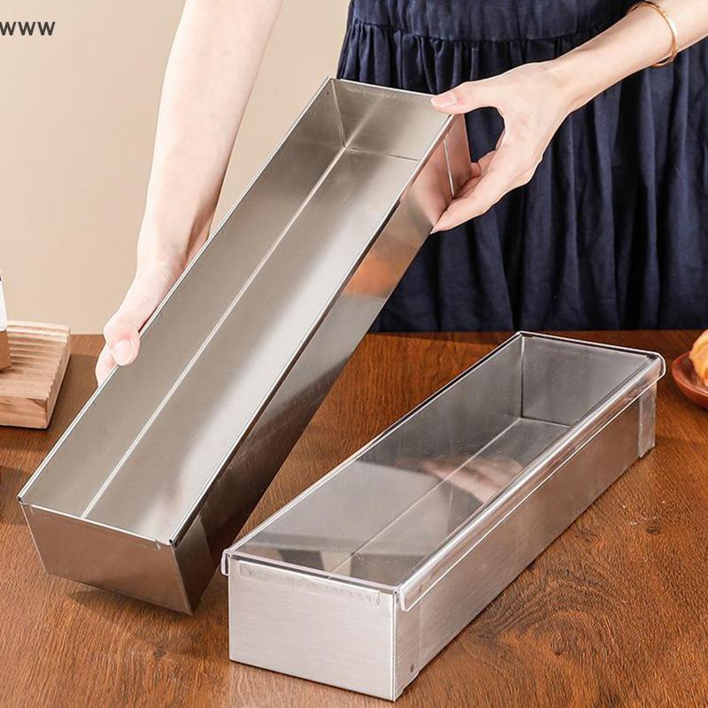 [auz] Stainless Steel Rectangle Cake Pan for Birthday Cake - Tiramisu Muffin Pan